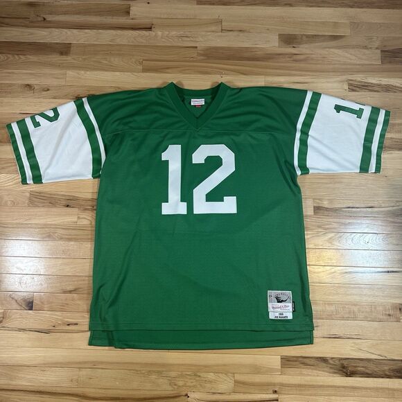 Joe Namath Jets 1968 Mitchell & Ness Throwback NFL Jersey Mens Size 56 3XL NWOT - Picture 1 of 6